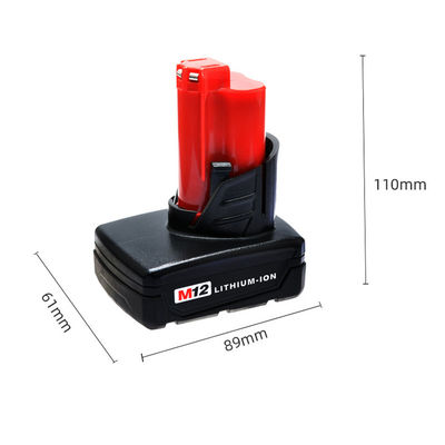 Long Cycle Life Power Tool Lithium Ion Battery Universal 4.0 Ah 12V