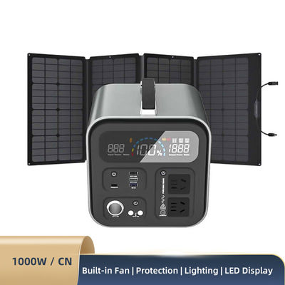 Sistemas solares Estación de energía de litio portátil 1000W Para herramientas eléctricas